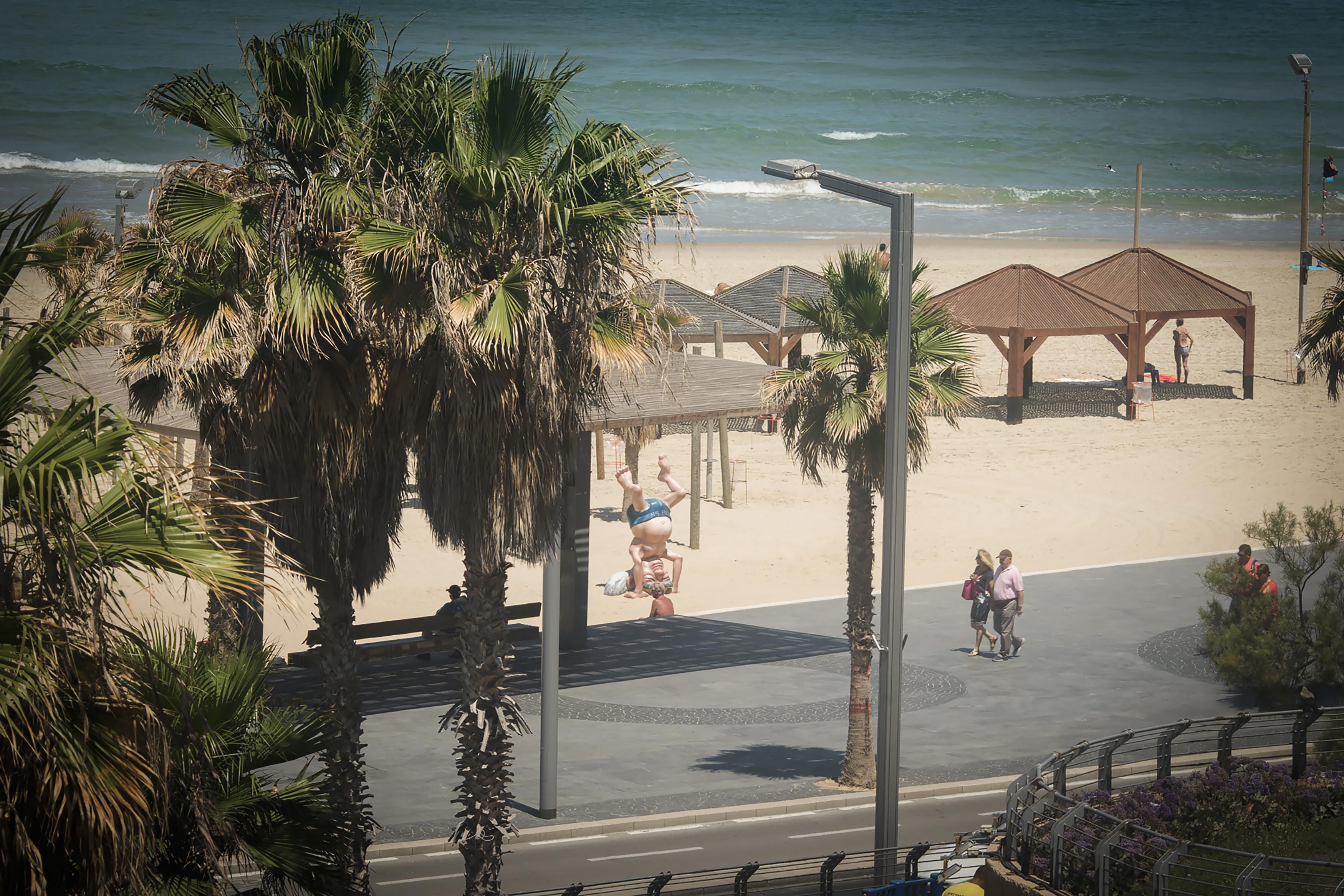 Dream Beach 98 Hotel And Spa Tel Aviv-Jaffa Exterior foto