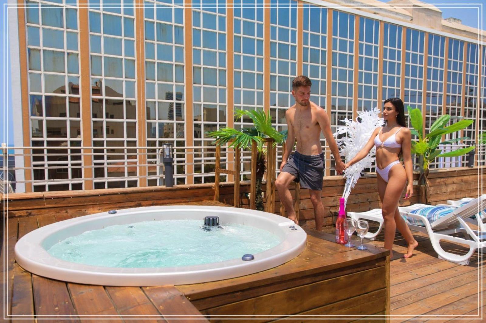 Dream Beach 98 Hotel And Spa Tel Aviv-Jaffa Exterior foto