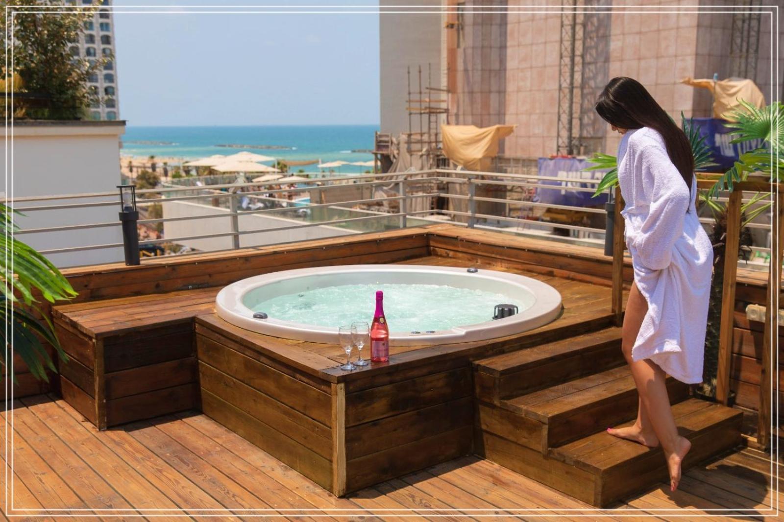 Dream Beach 98 Hotel And Spa Tel Aviv-Jaffa Exterior foto