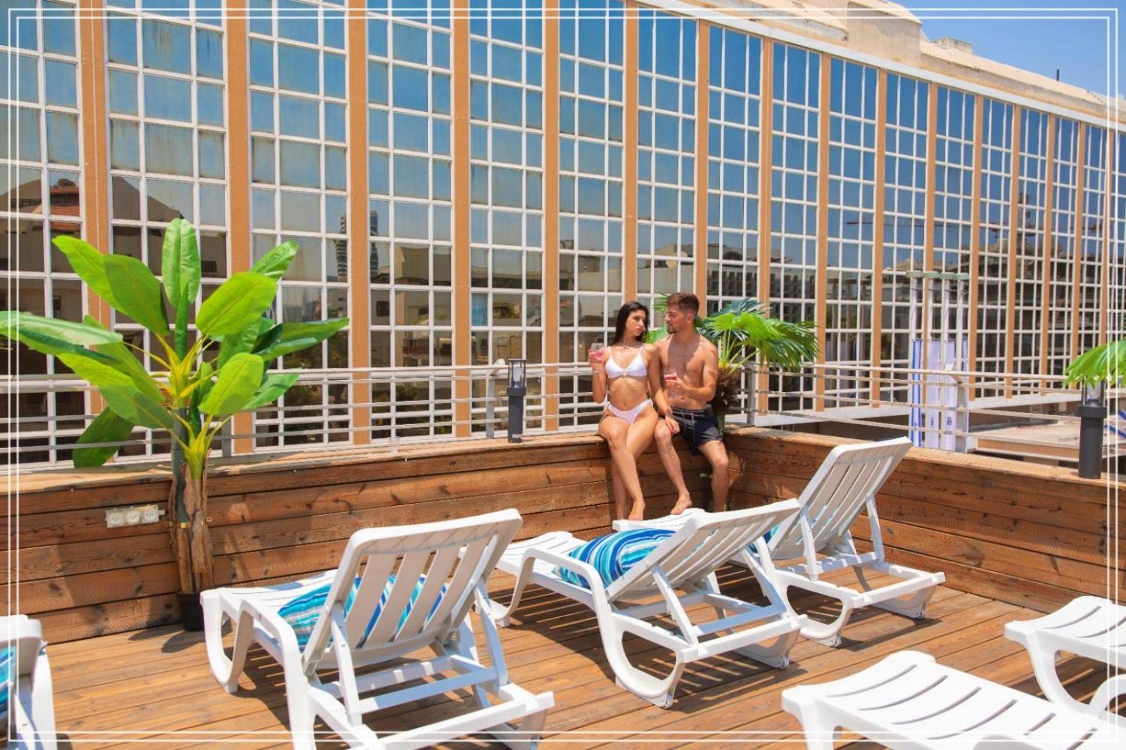 Dream Beach 98 Hotel And Spa Tel Aviv-Jaffa Exterior foto