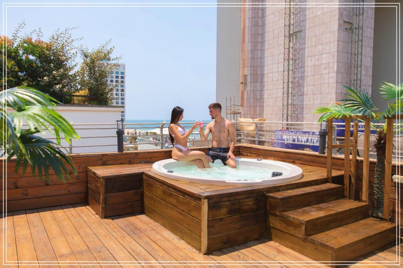 Dream Beach 98 Hotel And Spa Tel Aviv-Jaffa Exterior foto