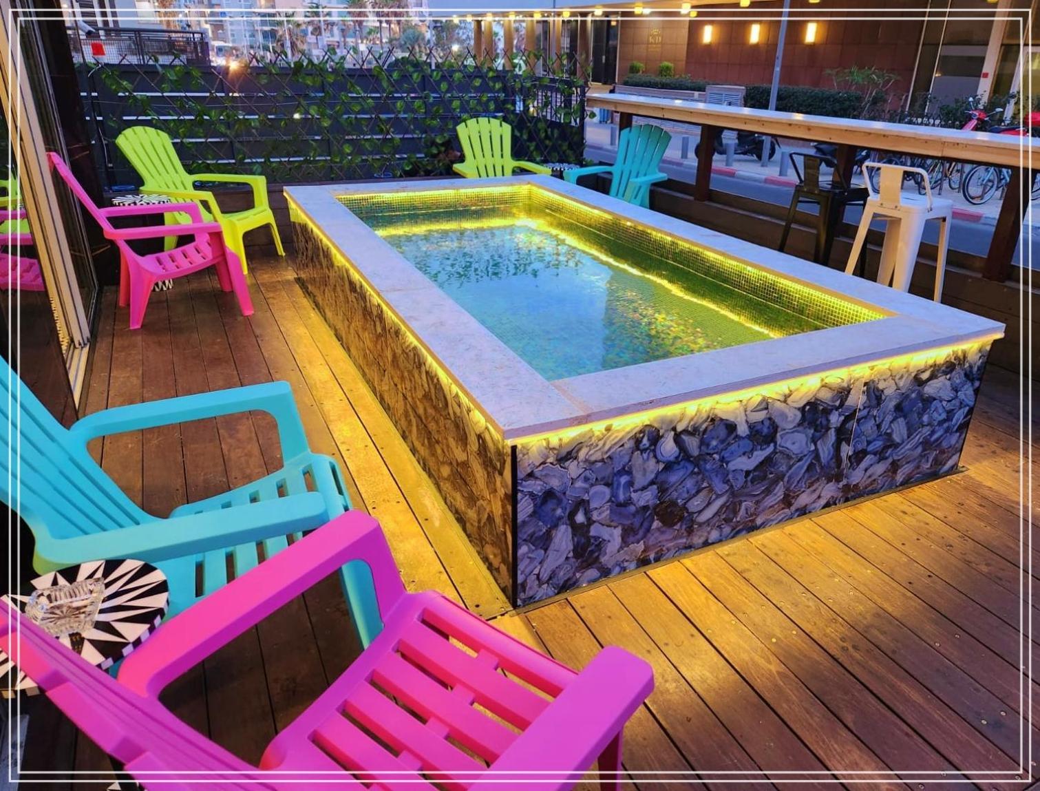 Dream Beach 98 Hotel And Spa Tel Aviv-Jaffa Exterior foto
